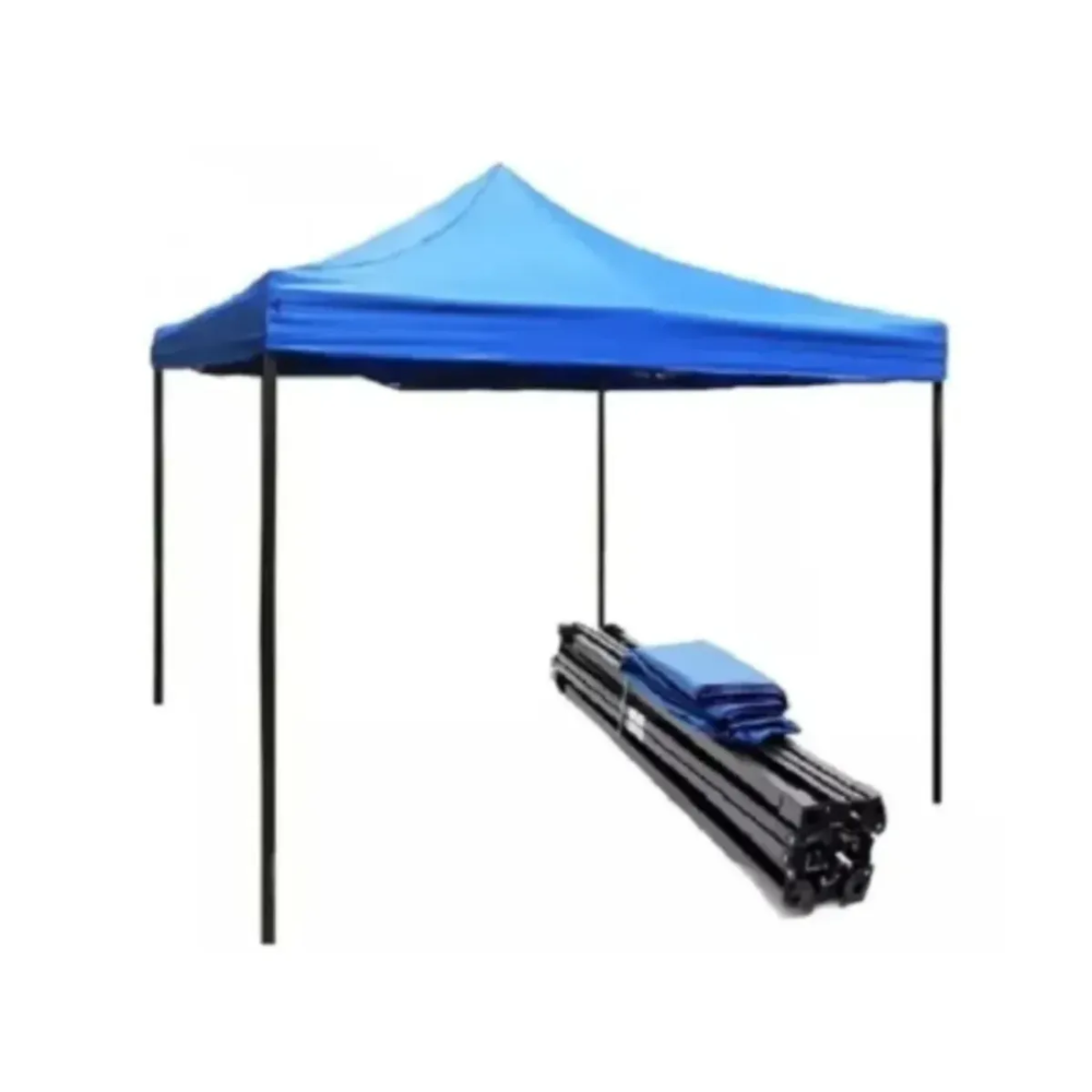 Toldo Plegable 3x3 Protección UPF 50+ Azul