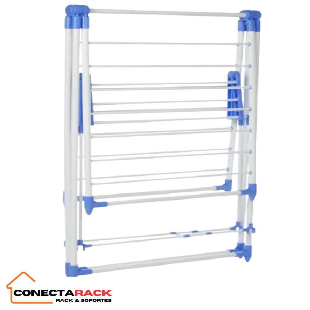 Tendedero de Ropa Plegable 146 x99 x56 cm