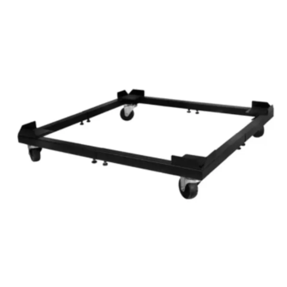 Base ajustable con ruedas para lavadora & cocina 50 hasta 80 ruedas GRIS