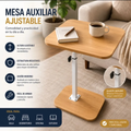 Mesa Multifuncion de Melamine color Blanco BEIGE