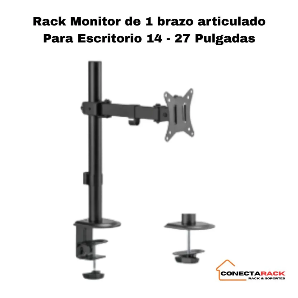 Soporte De Escritorio Para Monitor De Brazo 15 -27 Pulgadas