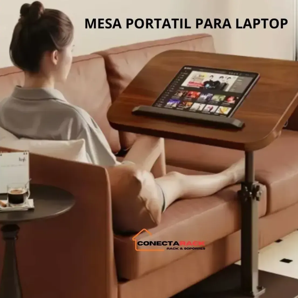Mesa Multifuncion de Melamine PORTA LAPTOP