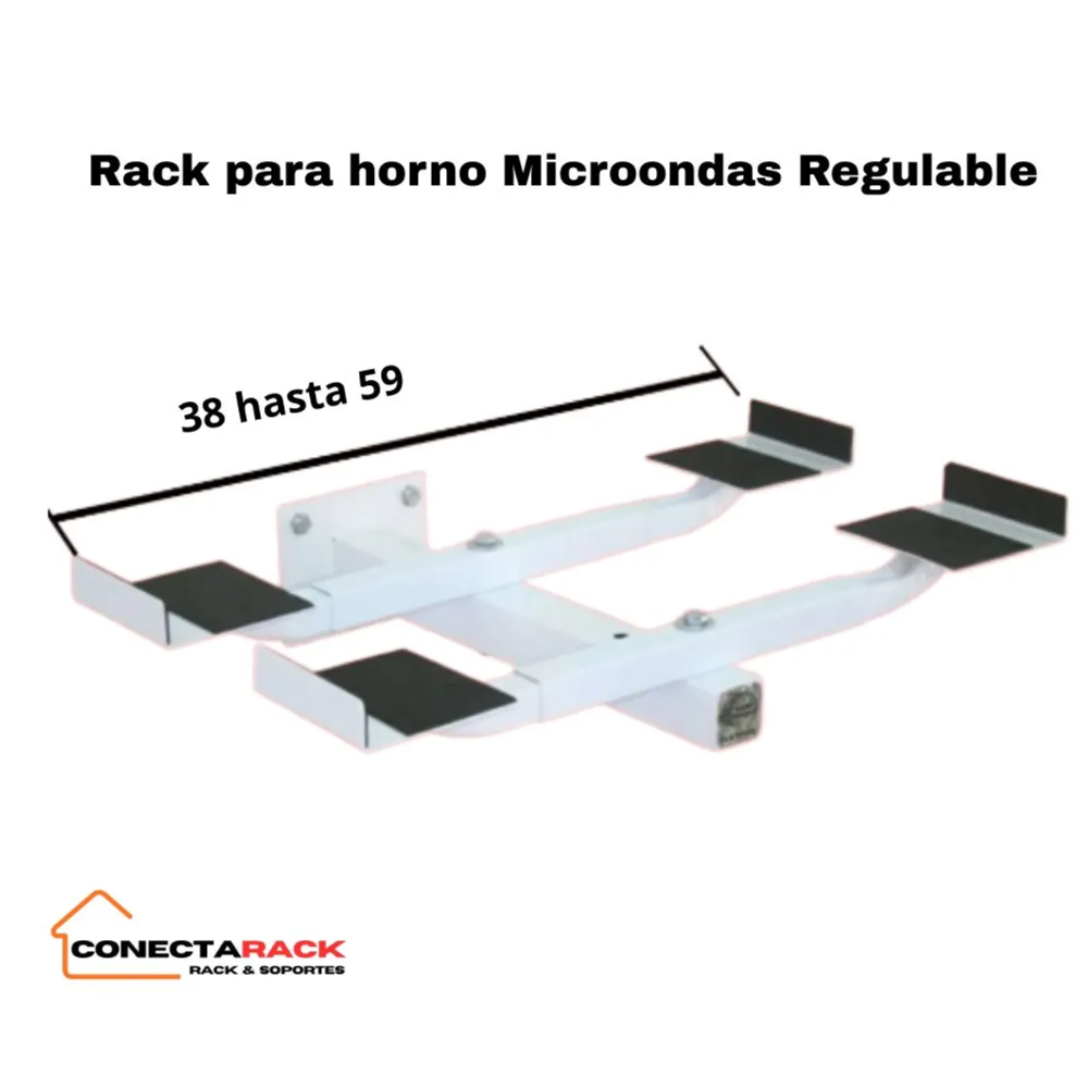 Rack para Microondas Color blanco