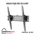 Rack fijo para de tv 32 a 80 IMPORTADO