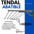 Tendedero Abatible de Aluminio de alta calidad 100 cm x