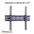 Rack para Tv Fijo de 60 65 70 75 pulgadas