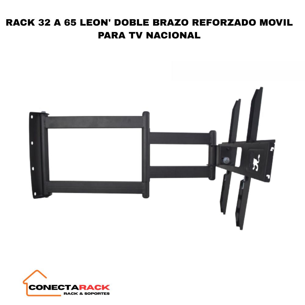 Soporte Para Tv Móvil Giratorio 180° De 32-65 Pulgas