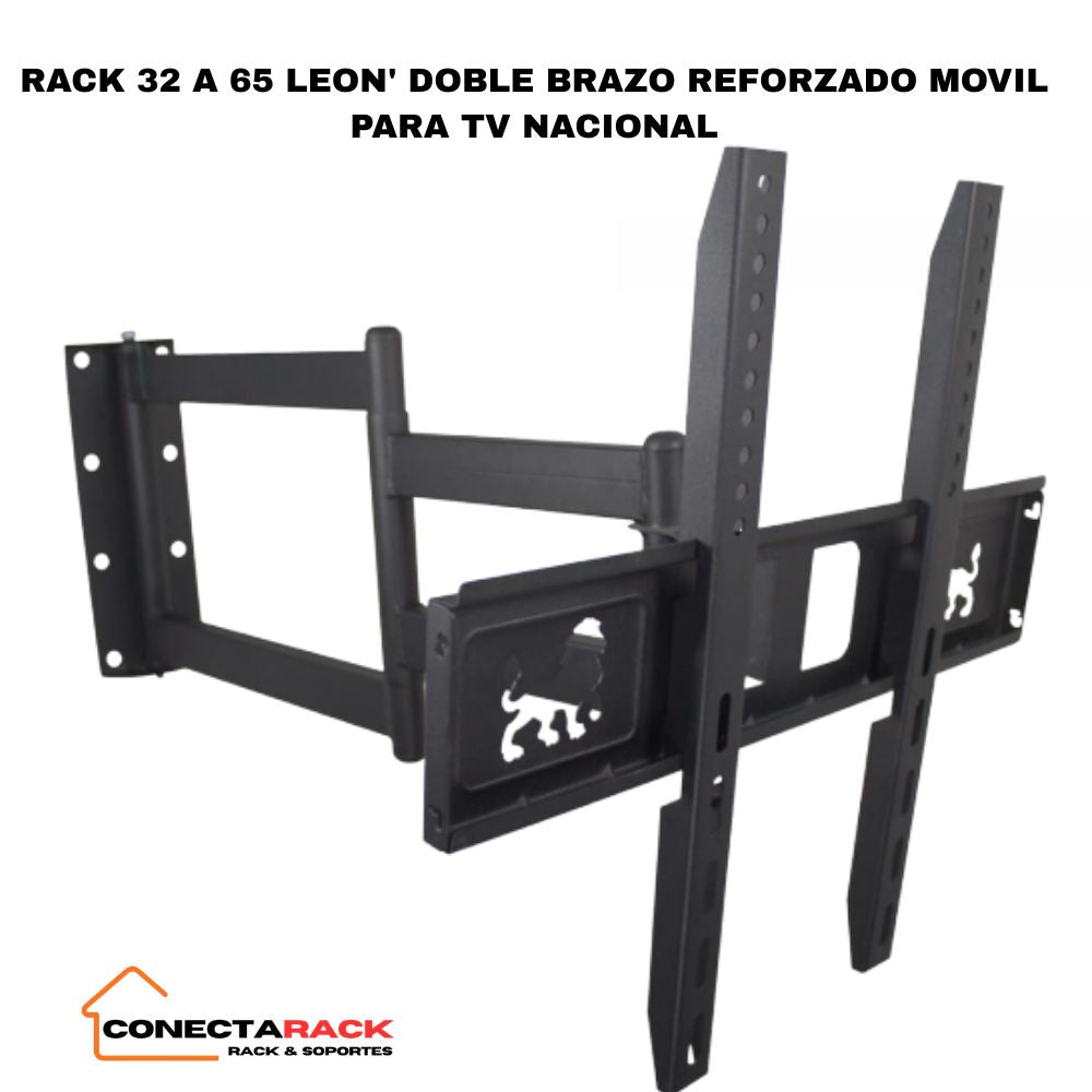 Soporte Para Tv Móvil Giratorio 180° De 32-65 Pulgas