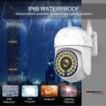 Cámara de seguridad con resolución 2MP visión nocturna incluida color blanco